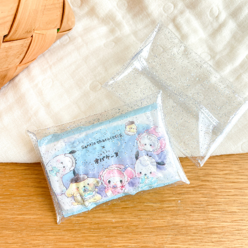 2個セット】キラキラがかわいい 子供用 ポケットティッシュケース