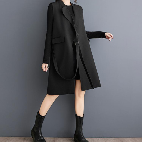 大きいサイズ ジレ ベスト レディース ジャケット 秋冬 春 新品