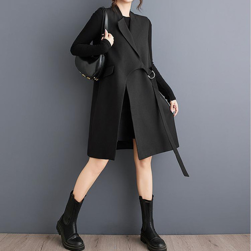 大きいサイズ　ジレ　ベスト　レディース ジャケット　秋冬　春 新品 ブラック 大きいサイズ ジレ ベスト レディース ジャケット 秋冬 春 新品