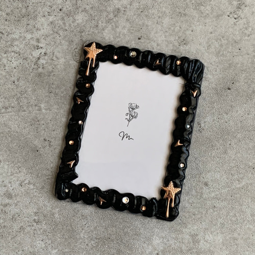 B8トレカケース】再販 硬質ケース 『melt』ホイップデコ black × pink