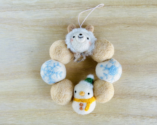 Many マニー うさぎのクリスマスリース（限定品）希少 717Rmlx+ZYL