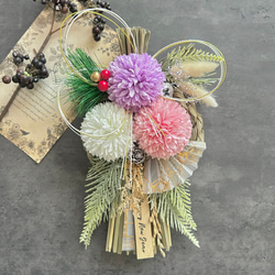 【マキ】2025年お正月飾り✼しめ縄リース✼華やか和モダンリース✼ しめ縄飾り2025 のおすすめ人気通販 検索結果｜Creema(クリーマ