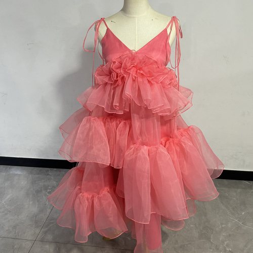 オーガンジーカラードレス◆9～11号サイズ オーガンジーカラードレス◇9～11号サイズ