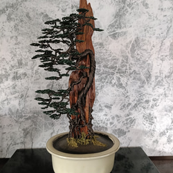 ワイヤー盆栽 立体・オブジェ ワイヤーアート工房kensogor 通販