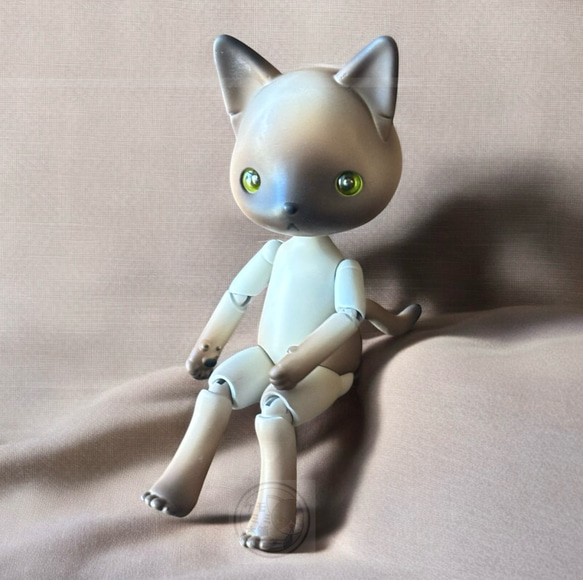 シャム猫ドール その他人形 ケモミミ本舗 通販 18494365｜Creema