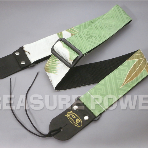 和柄ギターストラップ Kimonシリーズ 矢絣文様/紫 #012 着物シリーズ tiny products / tiny products 和柄ギターストラップ Kimon