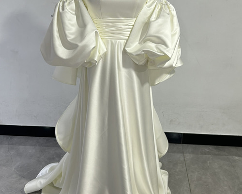 アメリ ハオカン 結婚式 ドレス バックリボン アイボリー ブラウス Ameri VINTAGE - アメリ ハオカン 結婚式 ドレス バックリボン