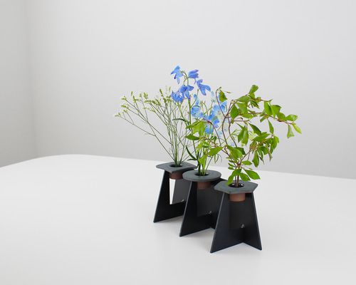 MYK：KENZAN - SHO 105 （セット）【瓦】【花瓶】【花器】【フラワー