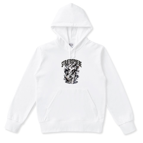 ねこ音楽パーカー「STRATOSPHERE」パーカー・スウェット