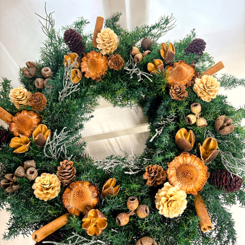クリスマスリース(プリザーブドフラワー) プリザーブドフラワー Petit