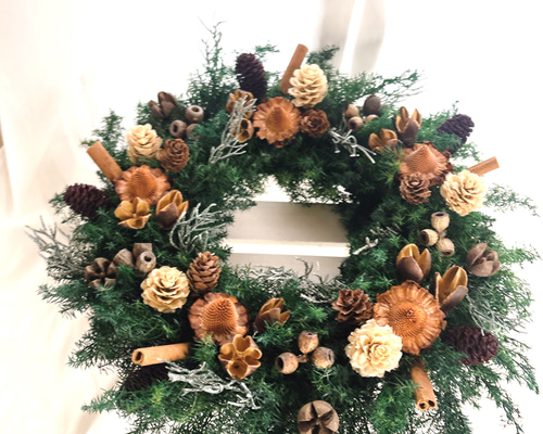 クリスマスリース(プリザーブドフラワー) プリザーブドフラワー Petit