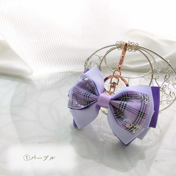 大人かわいいリボンキーホルダー キーホルダー うーたん。 通販