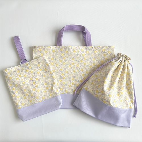 みしき様オーダーレッスンバッグ上履き袋体操着袋ランチョンマット