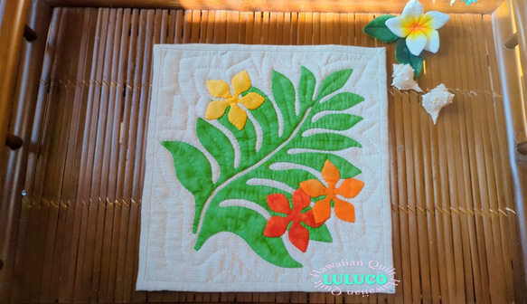 ハワイアンキルト タペストリー☆ウル タペストリー・壁掛け LULUCO