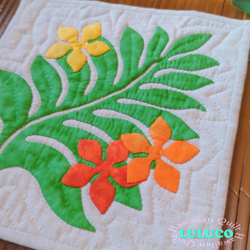 ハワイアンキルト タペストリー☆ウル タペストリー・壁掛け LULUCO