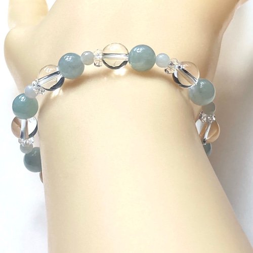 翡翠　silver レトロブレスレット 翡翠シルバーブレスレット｜《公式》糸魚川翡翠工房こたき