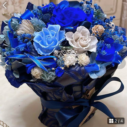 送料無料、ラッピング込み】✨バラミックスプリザーブドフラワー