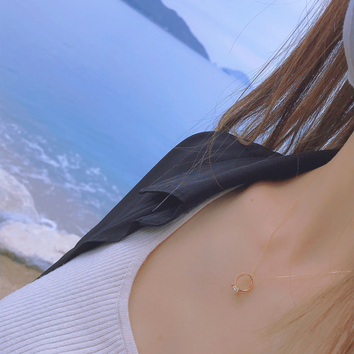 ベビーリング 11月 シトリントパーズ K18 出産祝い ベビーフォト