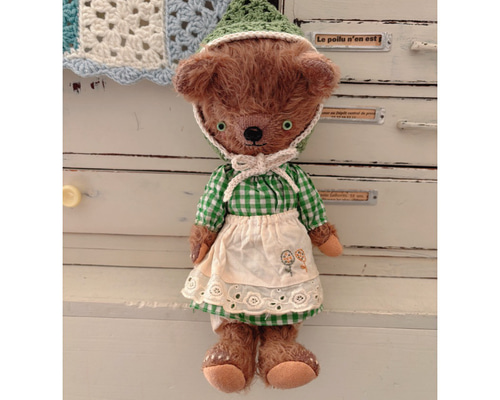 23cmくまさん ぬいぐるみ yofugetu 通販 18497511｜Creema(クリーマ)