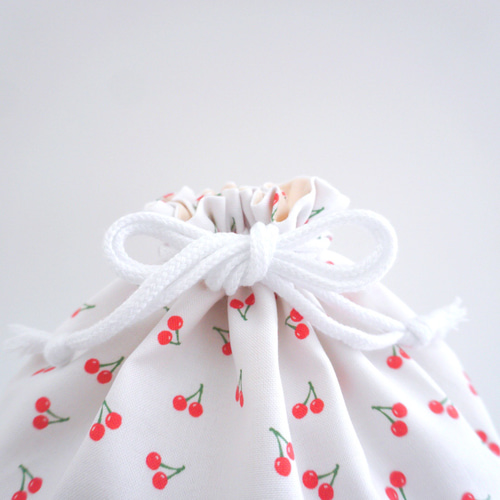 小さなさくらんぼ 』 ＊ コップ袋 ＊ 入園グッズ 入学グッズ 女の子