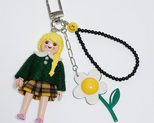 プレイモービルキーホルダー(GR) キーホルダー aruhi 通販