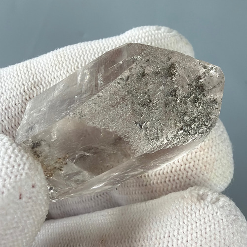 ヒマラヤ水晶 ガネーシュヒマール産 原石ポイント tg953 天然石 pinky