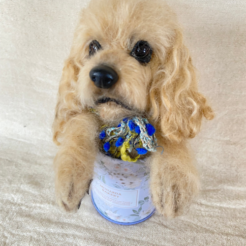 アメリカンコッカースパニエル 羊毛フェルト 羊毛 愛犬 プレゼント