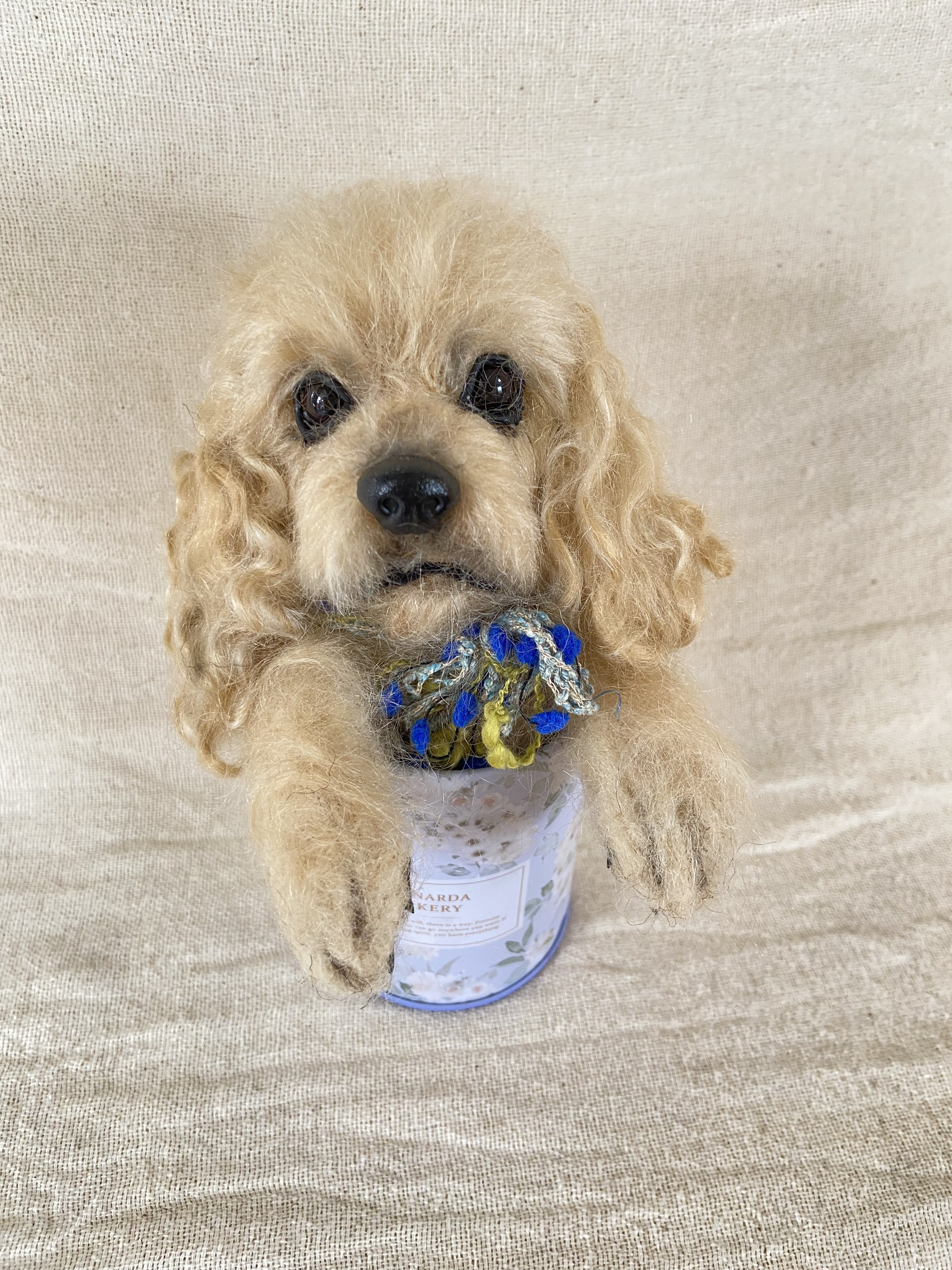 羊毛フェルト　アメリカンコッカースパニエル Yahoo!オークション - 羊毛フェルト アメリカンコッカー