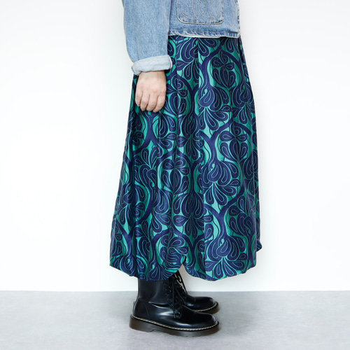 バルーンスカート コベントガーデン グリーン きまぐれコレクション