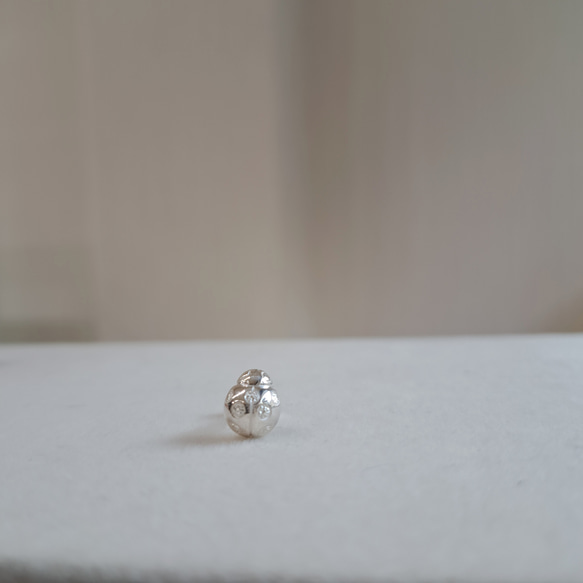 【 てんとう虫のピアス 】テントウムシ ピアス  縁起物 プレゼント 誕生日 お祝い 京都 4枚目の画像