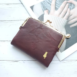 がま口財布 二つ折り財布 ミニ財布 コンパクト財布 折り財布 お財布 小銭入れ レディース 母の日 【S002】 4枚目の画像