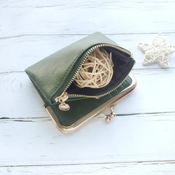 がま口財布 二つ折り財布 ミニ財布 コンパクト財布 折り財布 お財布 小銭入れ レディース 母の日 【S002】 9枚目の画像