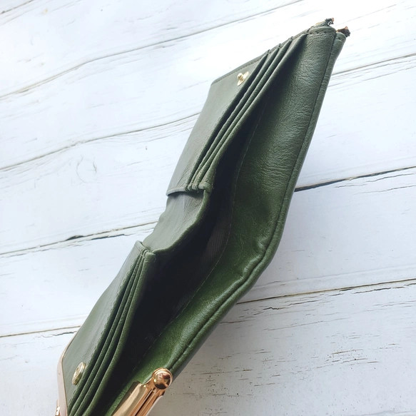 がま口財布 二つ折り財布 ミニ財布 コンパクト財布 折り財布 お財布 小銭入れ レディース 母の日 【S002】 8枚目の画像