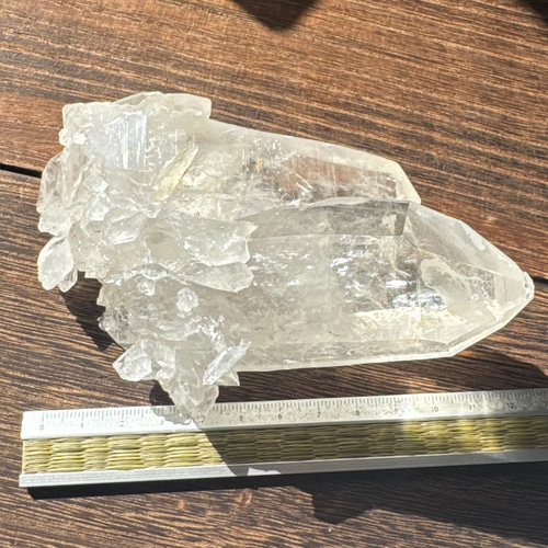 風水　カンチェンジュンガヒマラヤ　水晶クラスター カンチェンジュンガ産]ヒマラヤ水晶クラスター/原石（もう採掘