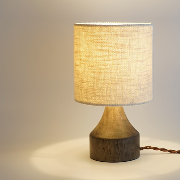 ランプ スタンド テーブルランプ アイボリー シャビー LF-650-W ◇テーブルランプS/ホワイト/木目ランプベース/シンプルスタイル