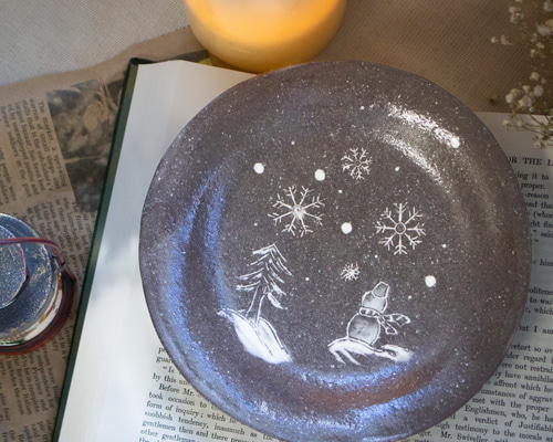 冬の風景 皿 7枚セット 冬景色のお皿 小皿 アイビス工房 通販 18498915｜Creema(クリーマ)