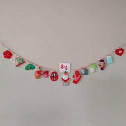 押絵・お正月飾り・吊るしびな・鏡餅(送料無料) その他雑貨 小さな花園