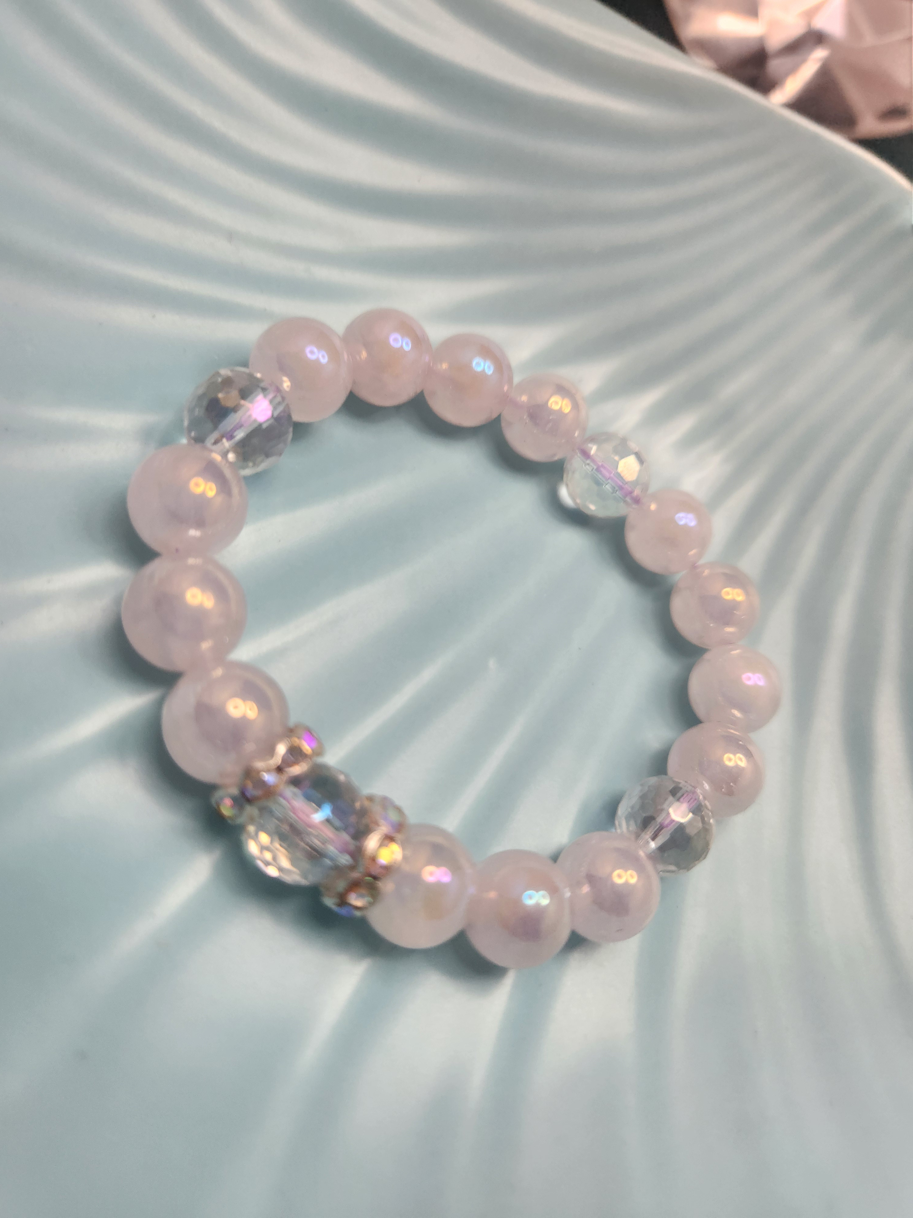 愛の泉天然石ブレスレット