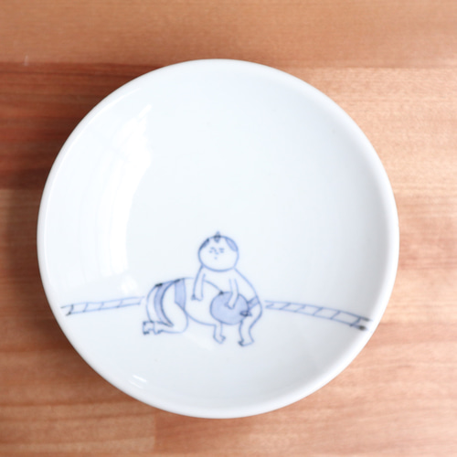 豆皿 相撲（ひきおとし2） 薬味皿・豆皿 法皇窯 通販 18499133