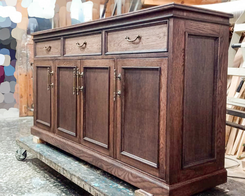 アンティーク調 キャビネット 店舗什器 フランスアンティーク家具 特注店舗什器 アンティーク調