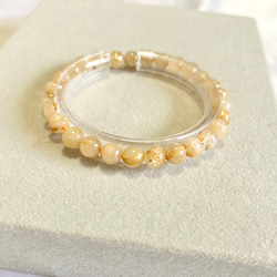 虹入り シトリンクォーツ 天然石数珠ブレスレット 高品質シトリン