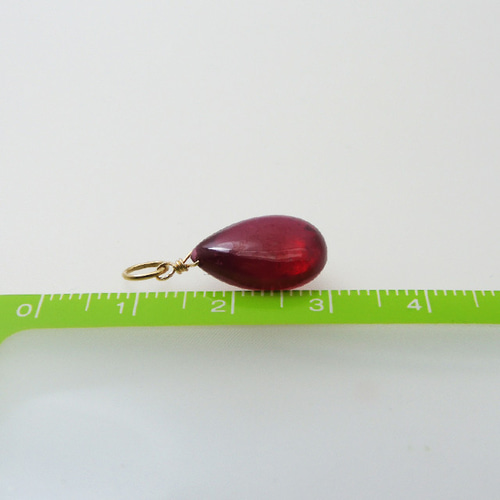 特価品　14K ルビー　ペンダントトップ Bizoux（ビズー）公式｜ ホットピンクスピネル ダイヤモンド 18K