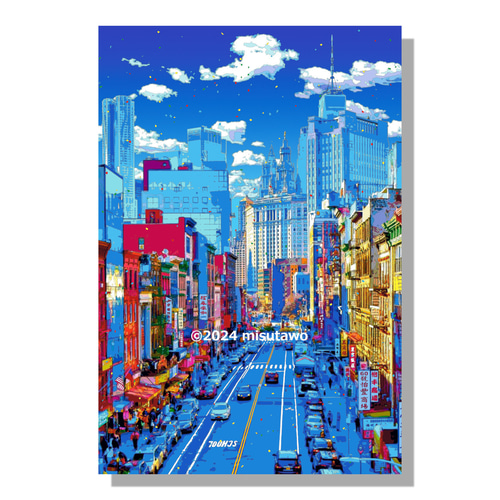 選べる3枚組ポストカード】ニューヨーク イースト・ブロードウェイの