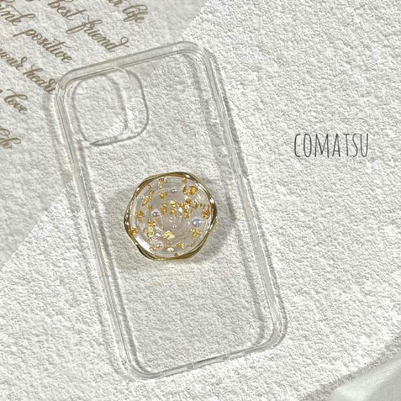 大人ニュアンス仕立て .゜スマホグリップ ソケット スマホスタンド スマホアイテム 5枚目の画像