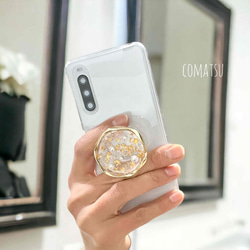 大人ニュアンス仕立て .゜スマホグリップ ソケット スマホスタンド スマホアイテム 7枚目の画像