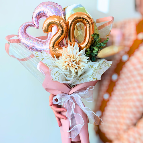 楽天市場】誕生日 バルーン 成人式 バルーンブーケ バルーン