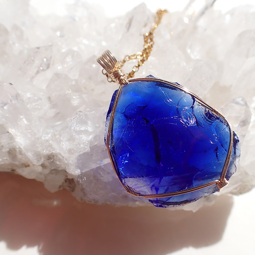 女神巻き®︎アンダラクリスタル《タンザナイトファイヤー》の