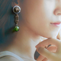 ～Leo～（ドイツヴィンテージ/ルーサイト/ライオンボタン） 4枚目の画像