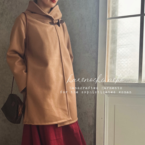 □3日内発送□【新作】手作りの魅力。「洗練シルエット。」大胆ワイド  