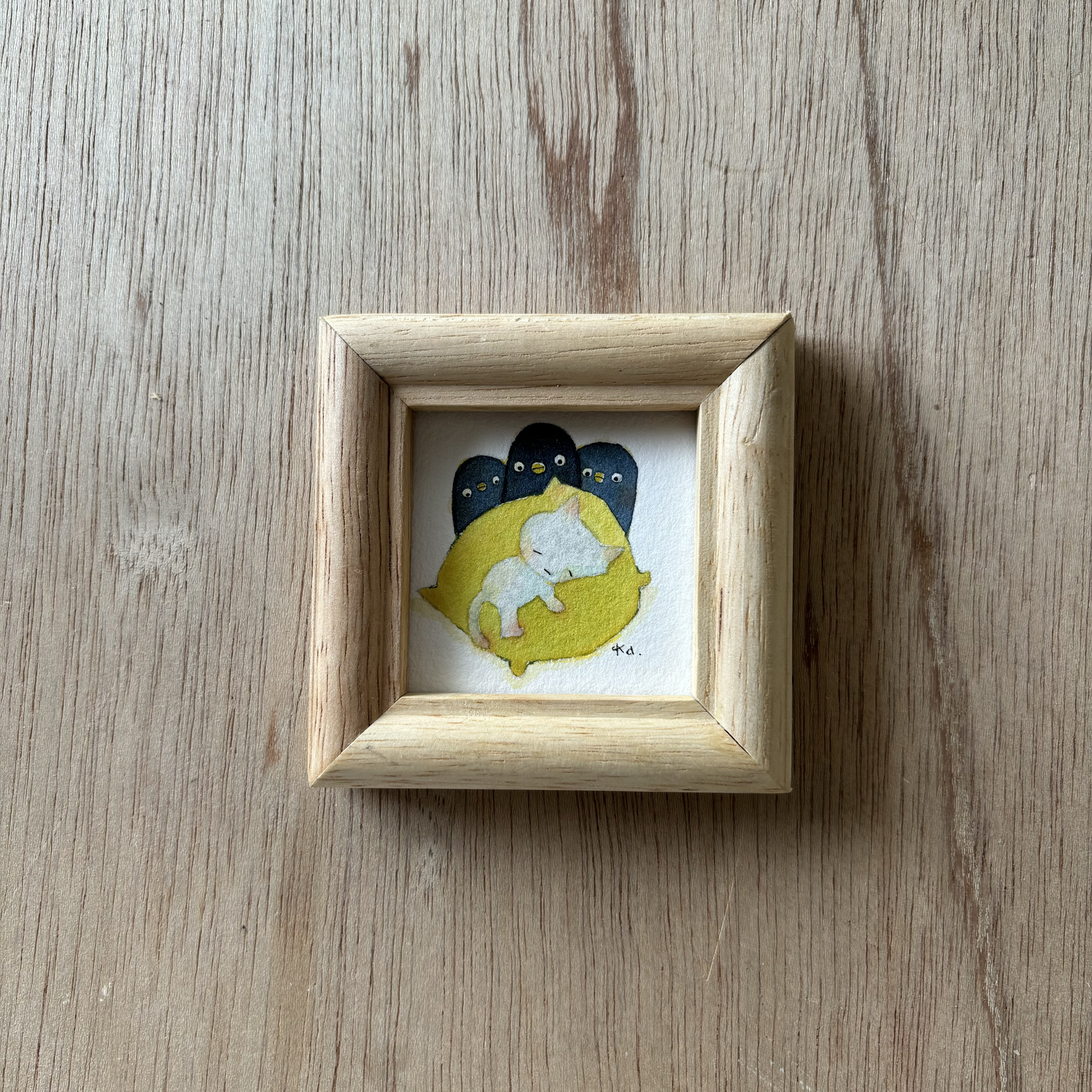 「moon color」ミニ額　原画